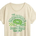 thumbnail image 3 of Marvel Hulk - Incredible Donut Shop - Women's Short Sleeve Graphic T-Shirt, 3 of 5