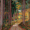 Autumn Forest Path, variant on The Kiss Mosaic Canvas Wall Art, Classic Decor for Living Room Bedroom Hotel Lobby Office Home Interior
