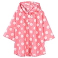 thumbnail image 1 of Poncho de lluvia para niños, impermeable, para bebés, niñas y niños, bicicleta ultraligera plegable para exteriores de 85-150cm, 1 of 5