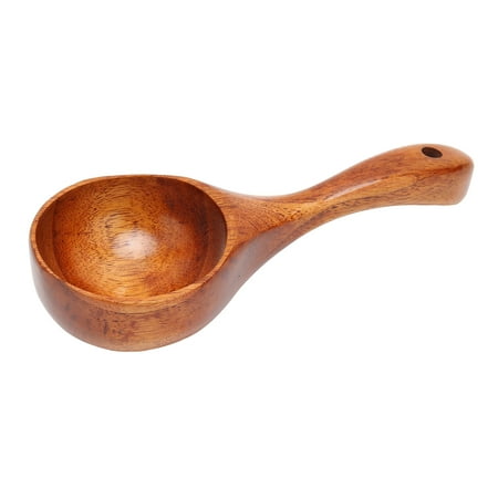 

Premium Wooden Kitchen Utensils Solid Wood Serving Spoon Soup Ladle Multi-Purpose Dipper for Porridge Smooth Surface Wooden Spoons for Home and Restaurant