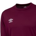 thumbnail image 3 of Umbro - Jersey Club de Manga Larga para Niños/Niñas (Nuevo Clarete), 3 of 3