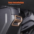 thumbnail image 5 of TINKI Headlight Switch Button Trim Cover Compatible with Toyota Land Cruiser Prado 2024 2025 Accessories, Headlight Lamp Switch Button Panel Trim Cover, 5 of 7