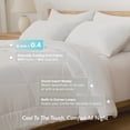 thumbnail image 2 of Breescape Essentials B-COOL Cooling Comforter, White, Full/Queen, 2 of 13