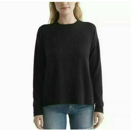 Lucky Brand Women's Pullover Black Soft Sweater Size M