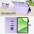 thumbnail image 4 of for OnePlus Pad Lite/Oppo Pad SE 11 inch Case, Rhombus Pattern Multiple Viewing Angles Stand Slim Folio Cover (Purple), 4 of 6