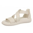 thumbnail image 4 of Vionic Harmony RX Women's Sandals Cream Leather Size 6.5 W, 4 of 5