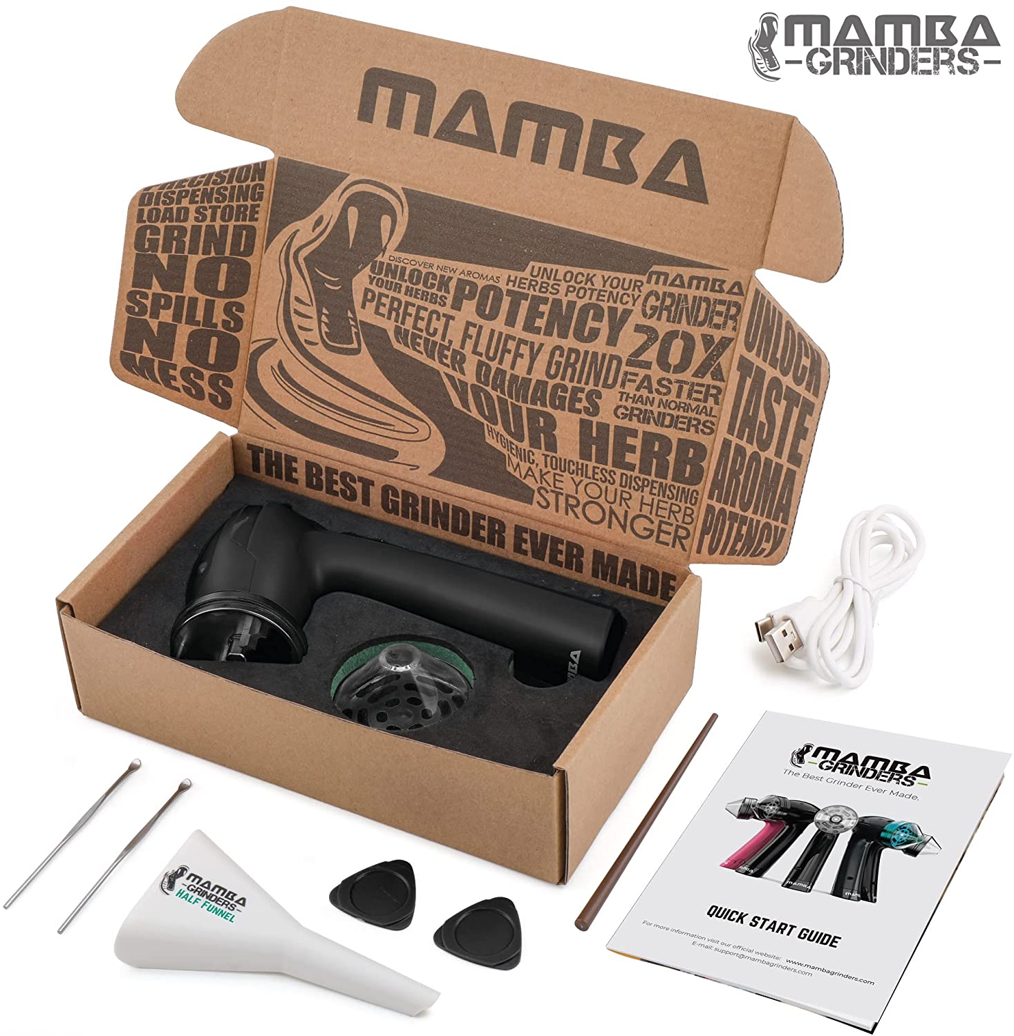 Mamba Electric Herb Grinder