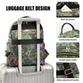 thumbnail image 4 of JIALIOU Mini Backpack Purse for Women Quilted Casual Daypack Small Travel Shoulder Bag, Hummingbirds Dance in Leaves, 4 of 7