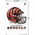 thumbnail image 2 of NFL Cincinnati Bengals - Drip Helmet 20 Wall Poster, 22.375" x 34", 2 of 3