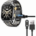 thumbnail image 1 of xixishop Compatible with Joautrial Smart Watch Charger, Magnetic Replacement Charger Compatible with Joautrial ZW47 Smart Watch-2.02 Inches (Black), 1 of 1