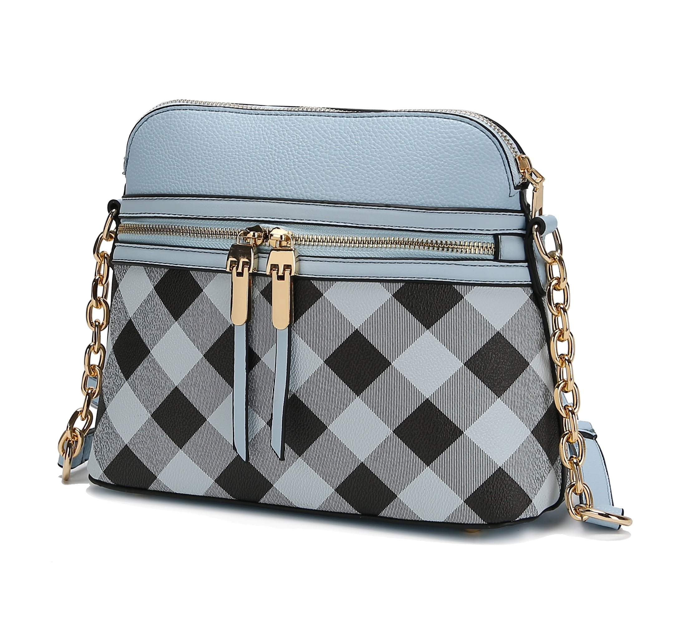 MKF MKF Collection Suki Checkered Crossbody Bag By Mia K. Walmart
