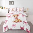 thumbnail image 2 of Erosebridal Ensemble de Literie Mignon Cerf Grand, Couette Kawaii Animal, Décor Style Princesse, Réversible 3 Pcs, 2 of 8