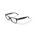 thumbnail image 2 of Christian Siriano Women's Lui Square Prescription Eyeglasses with Case, Black Patterned, 2 of 6