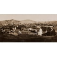 thumbnail image 2 of Watkins, Carleton 24x14 White Modern Wood Framed Museum Art Print Titled - City Front from Rincon Hill, San Francisco, California, 1860, 2 of 4