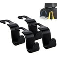 thumbnail image 1 of Car Seat Headrest Hook,Universal Vehicle Car Storage Organizer for Handbag Purse Coat, 1 of 5
