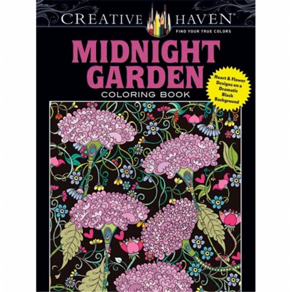 DOV-80318 Dover Publications-Creative Haven Midnight Garden