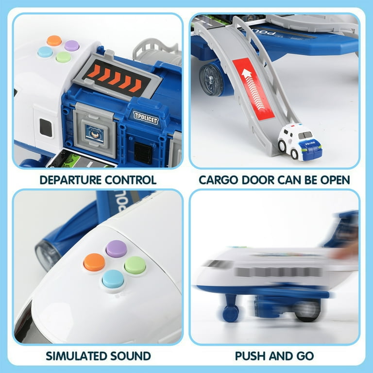 Buy Coolplay Construction Vehicle Toy Set, Little Die Cast Car Toy Forklift, Bulldozer