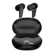 Teepeu Noise Cancelling Wireless Bluetooth Earbuds with Microphone Deep Bass in-Ear Headphones for Sports Running Airplane Travel