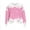 Pink, variant on Herrnalise Womens Christmas Sweatshirts Womens 2024 Simple Crewneck Long Sleeve Casual Solid & Tie Dye Thin Pullover Sweatshirts Tops Shirts Snowflake Prints Sweatshirts
