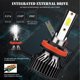 thumbnail image 3 of Gwong Autos 2pcs H1 H4 H7 H11 LED Bombilla de COB 6000K impermeable DRL FROG LIGHT LEPTS Gwong 24010994, 3 of 6