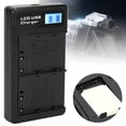 thumbnail image 4 of Cargador De Batería Portátil Para Cámara LI-40B, Cargador Dual Para Cámara USB Con Pantalla LCD, 4 of 7