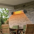 thumbnail image 2 of Costway Chauffage de Patio Mural 750W/1500W avec Télécommande et Angle Réglable, 2 of 10