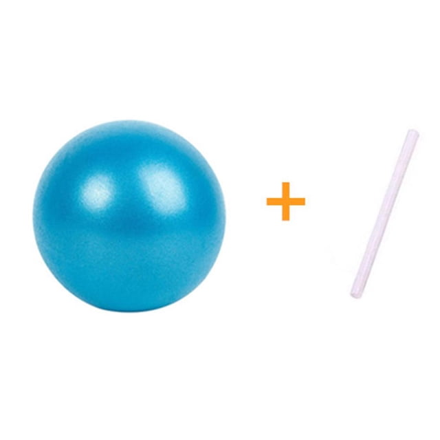 25cm Mini Yoga Ball for Pilates, Exercise, Balance Training & Core Workout - Burst-Proof PVC, Non-Slip Grip