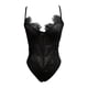 thumbnail image 5 of TRKIYQC Body sin mangas para mujer con flores de encaje, correas de hombro ajustables Ropa hueca de color sólido TRKIYQC moda, 5 of 7