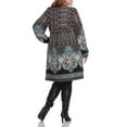 thumbnail image 3 of White Mark Women's Plus Size Phebe Embroidered Sweater Dress, 3 of 4