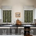 thumbnail image 4 of Kitchen Curtains 36 Inch Short - 3 Panel Set Lemon Print, Rod Pocket Window Curtains 100% Polyester, Cute Fruit Valance for Farmhouse, Cafe, Living Room, Bedroom, Easy Wash, 4 of 6