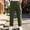Army Green, variant on Xdegoge Boys Sherpa Fleece Cargo Pants Fuzzy Warm Joggers with Side Pockets Elastic Waist Winter Heavyweight Lounge Track Pants