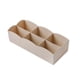 thumbnail image 1 of Bewildely Caja de almacenamiento para sujetador, ropa interior, corbatas, calcetines, organizador de armario, divisor de cajón Almacenamiento y organización del hogar, 1 of 6