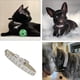 thumbnail image 4 of Collares de perro de diamantes de imitación collares de gato brillantes collares de perro de cuero de gamuza suave y collares de perro de diamantes de imitación de gato MFZFUKR CPB-US-XAH05-2, 4 of 5