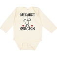 thumbnail image 3 of Inktastic Surgeon Daddy Doctor Baby Clothes Boys or Girls Long Sleeve Baby Bodysuit, 3 of 5