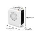 thumbnail image 3 of ZFYXGS Small Portable Electric Space Heater Energy Efficient with Thermostat for Inside Small Room Home Clearance, 3 of 6