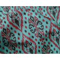 thumbnail image 4 of oneOone Silk Tabby Fabric Geometric Ikat Print Sewing Fabric BTY 42 Inch Wide, 4 of 4