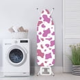 thumbnail image 4 of HELLHERO 15x54 Inch Ironing Board Covers Elastic Edge Hook & Loop Straps Home, Purple Spot, 4 of 5