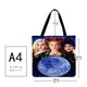 thumbnail image 2 of Bolso de compras de hombro con estampado de bruja de película, bolso de mano grande informal H Tmvgtek Para estrenar, 2 of 5