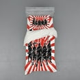 thumbnail image 2 of Ambesonne Japanese Bedding Set 4 Pcs, Samurai Ninja Retro, Queen, Red Black, 2 of 3