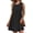 🔥 Black, variant on Sentmoon Plus Size Dress Summer 2026 Delightful Solid Color Crew Neck Slip Dress Stretchy Regular Fit Beach Accessories Must Haves for Travel and Holiday Black L
