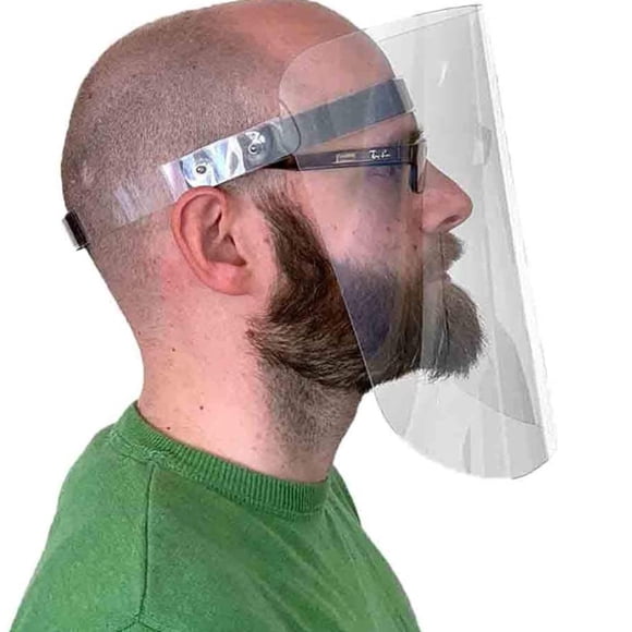 Visor Face Protection Plastic Visor Face Shield Face Protection Shield Protective Mask Face Hood Dustproof Mask