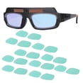 thumbnail image 2 of 1 par de soldadura de oscurecimiento automático sor negro, protectoras de seguridad para soldar, máscara de casco, 20 pelícus protectoras Macarena escudo de soldadores de soldadura, 2 of 7