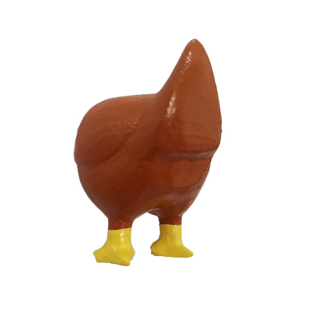 Less Than 5 Desktop Ornament Chicken Butt Magnet Refrigerator Magnetic Decorative Chicken Butt Gift Funny Chicken Butt Gift
