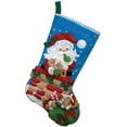 thumbnail image 1 of Kit de Bas de Noël en Feutre Appliqué 18 Pouces, Santa's Secret, 1 of 1