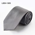 thumbnail image 1 of Corbata profesional de seda morera teñida con hilo jacquard Corbata de seda para hombre, 1 of 1
