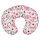 thumbnail image 1 of Funda de almohada de lactancia Hukapapa, funda de almohada elástica adecuada para madre lactante, diseño de doble cara, flores de acuarela, 1 of 5