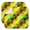 Grunge Hemp, variant on 2pcs Grunge Hemp Leaf Dish Drying Mat, Foldable & Compact Sink Pad with Hanging Loop, Neon Marijuana Leaf Glow