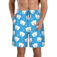thumbnail image 1 of Fotbe Cute Polar Bear Trajes de Baño Estampados para Hombre, Shorts de Verano de Secado Rápido, Ropa de Playa, Bañadores-X-Large, 1 of 6