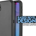 thumbnail image 6 of for Samsung Galaxy A51 5G (NOT FIT A51 4G) Phone Case Dual Layer Full-Body Rugged Clear Back Case Drop Resistant Shockproof Case with Built In Screen Protector Black, 6 of 7