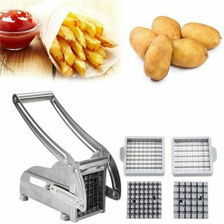 Eascandy French Fry Cutter, Heavy Duty Potato Slicer, Stainless Steel Potato  Cutter with 3/8 Inch Blades for Sweet Potato, Carrot, Yam, Cucumbers. -  Yahoo Shopping